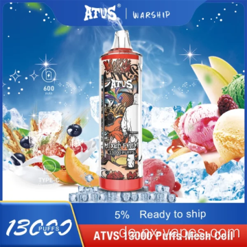 ATVs 13000 Puffs Einweg -Vapes Stift Großhandel